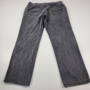 Urban Up Pipeline Black Denim Baggy Jeans 38x32 Distressed Vintage Y2K Jeans